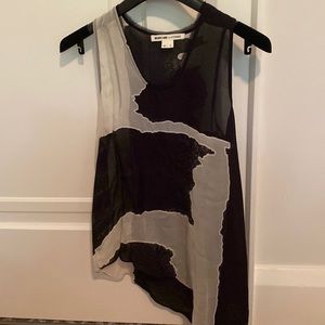 Pristine condition Helmet Lang for Intermix blouse. Size small.